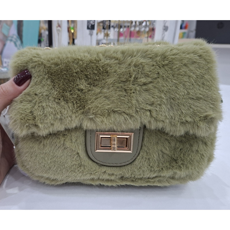 Tracolla piccola pellicciosa