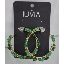 Orecchini a cerchio IUVIA