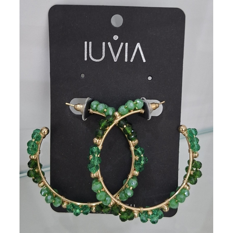 Orecchini a cerchio IUVIA