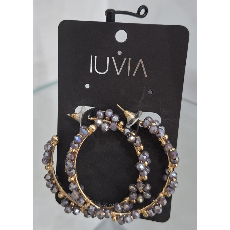 Orecchini a cerchio IUVIA